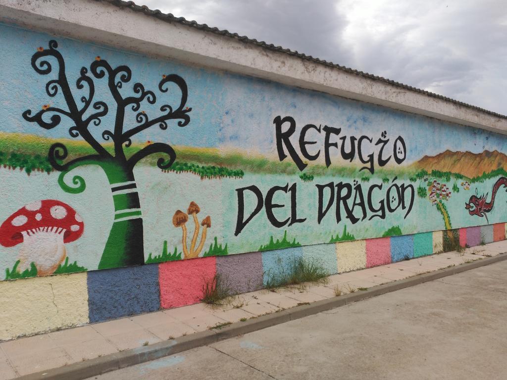 El Refugio Del Dragon Hostel Arcones ภายนอก รูปภาพ